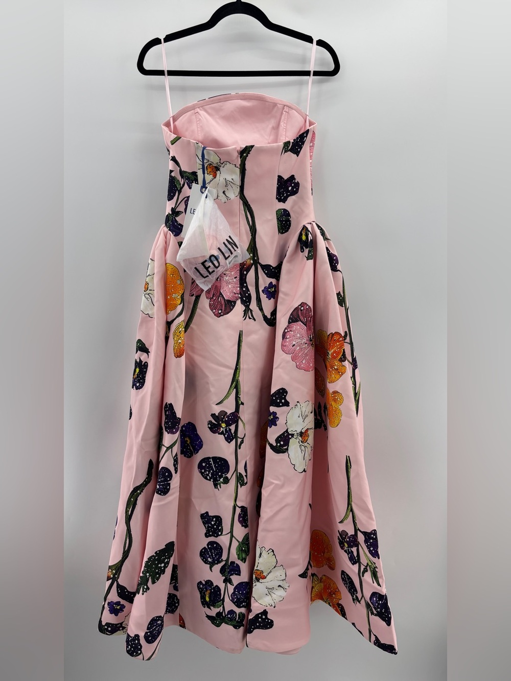 Leo Lin Violet Bustier Maxi Dress in Wildbloom AU8/US4 - Picture 7 of 11
